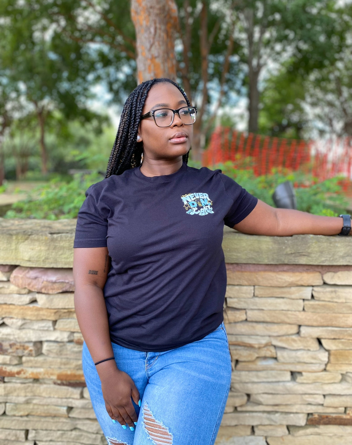 Never Dim Your Light Twisted Tee