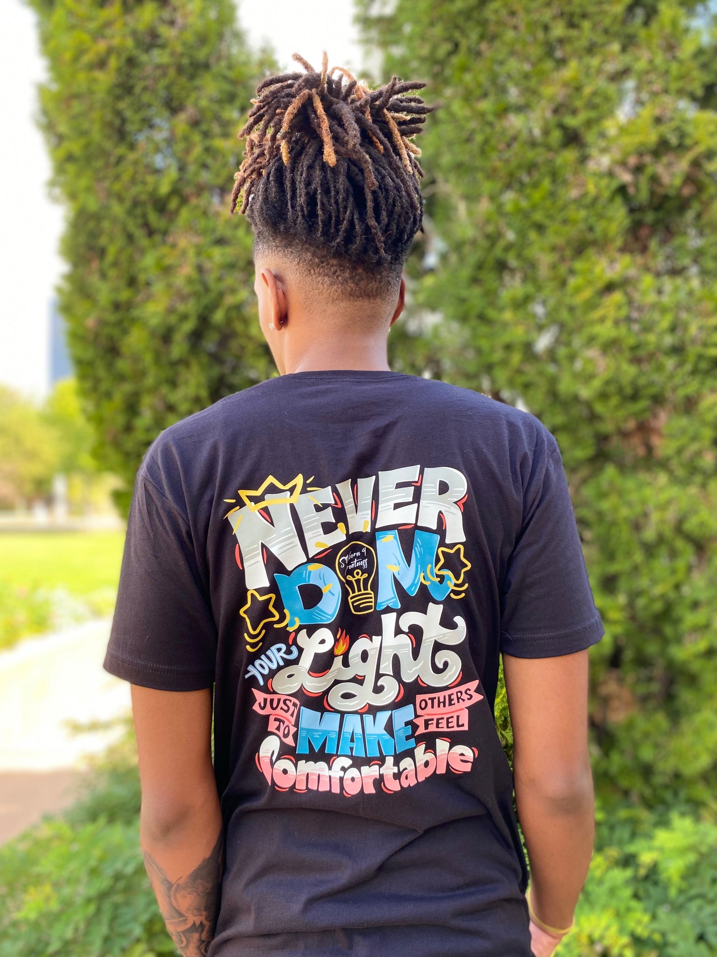 Never Dim Your Light Tee
