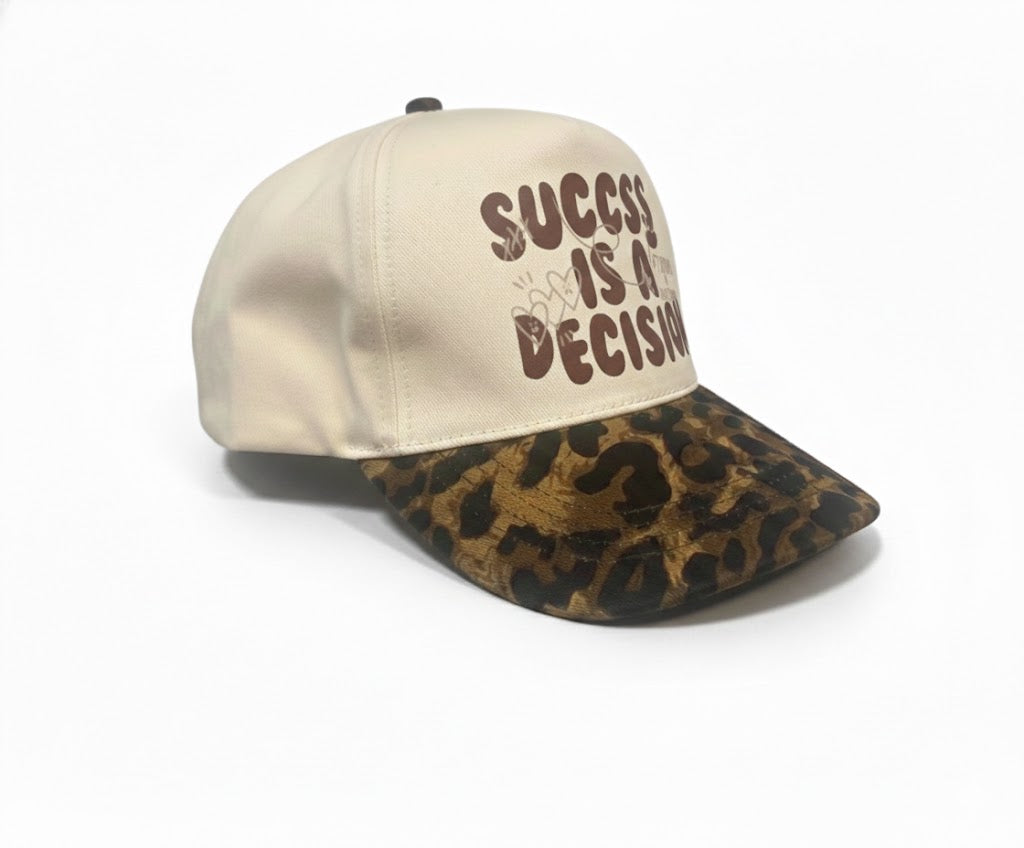 Leopard Brim Success Hat
