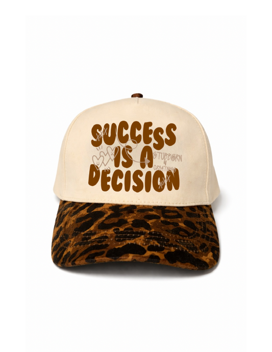 Leopard Brim Success Hat