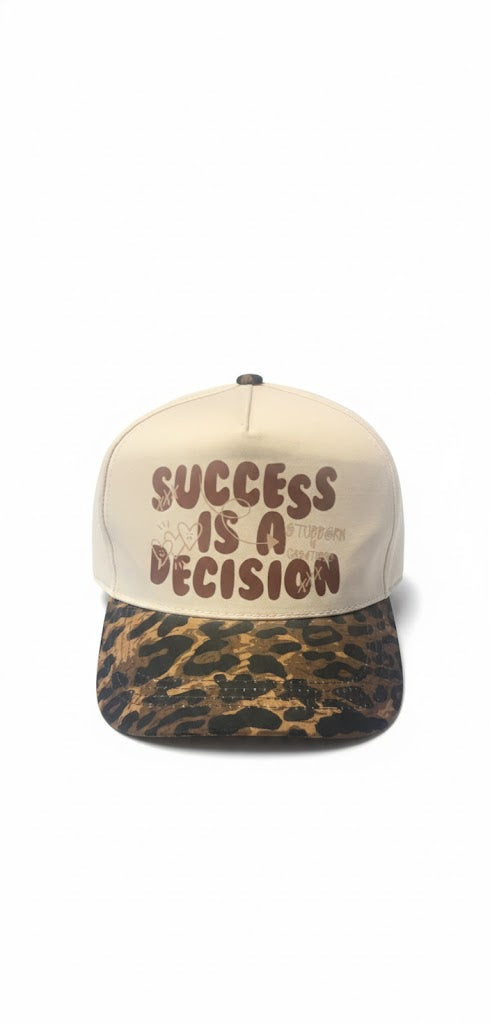 Leopard Brim Success Hat