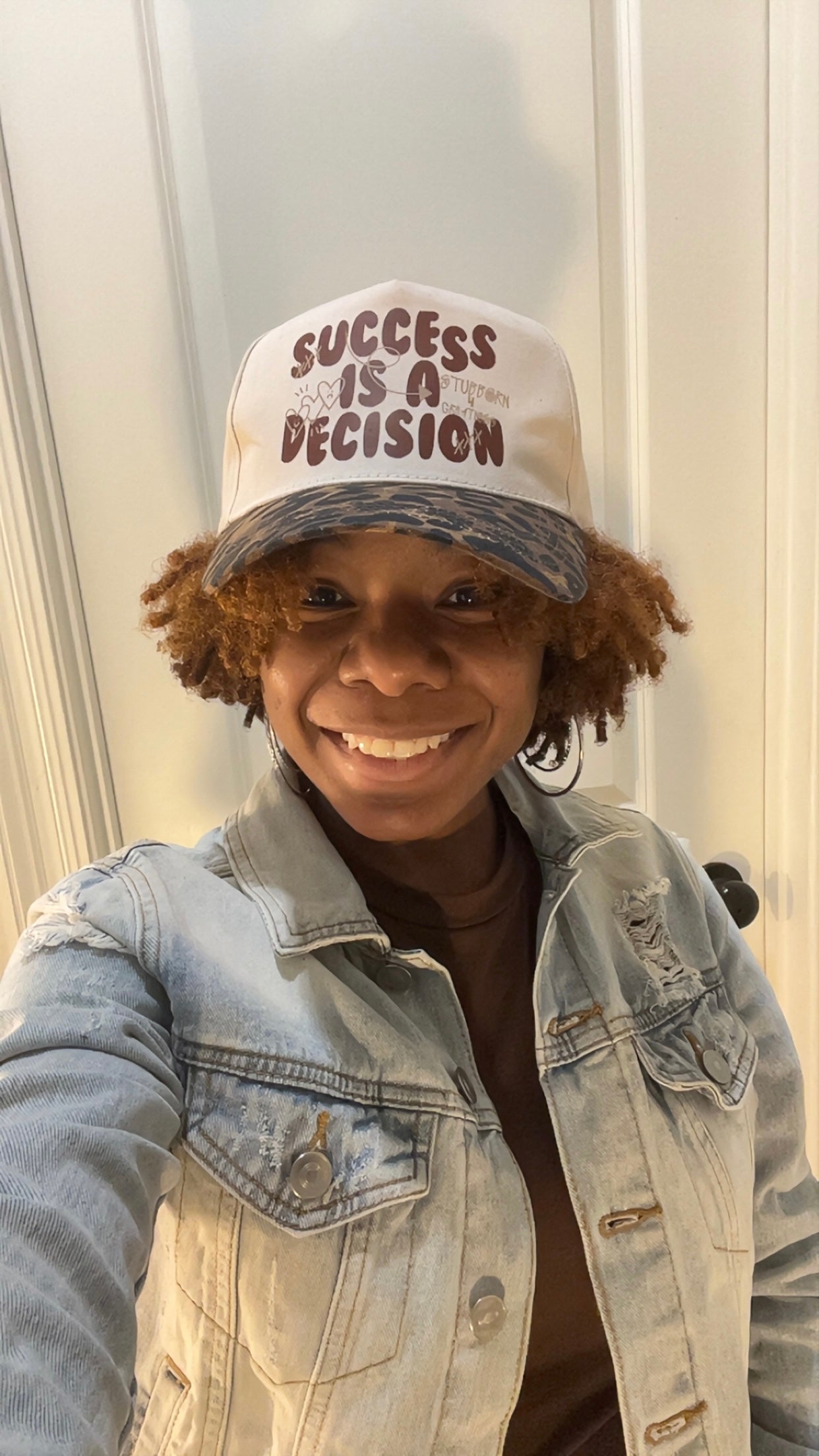 Leopard Brim Success Hat