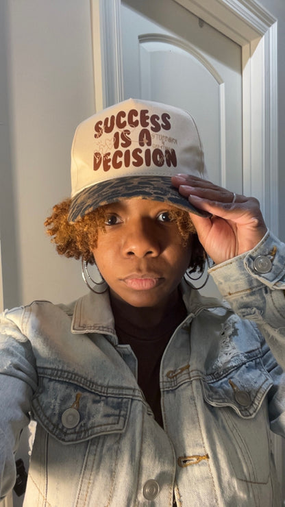 Leopard Brim Success Hat