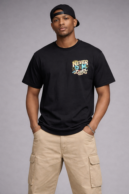 Never Dim Your Light Bubblegum Tee