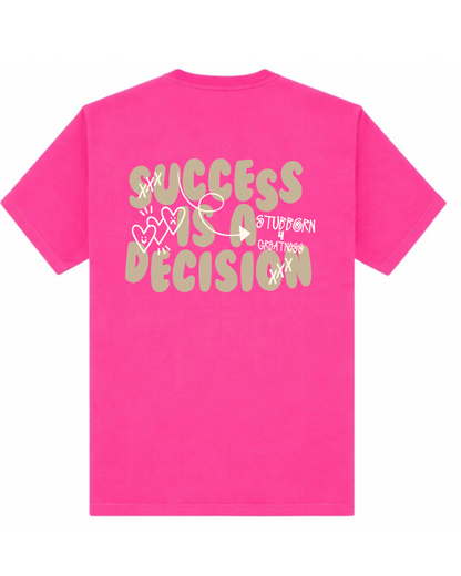 Denim Bleu Success is a Decision Tee